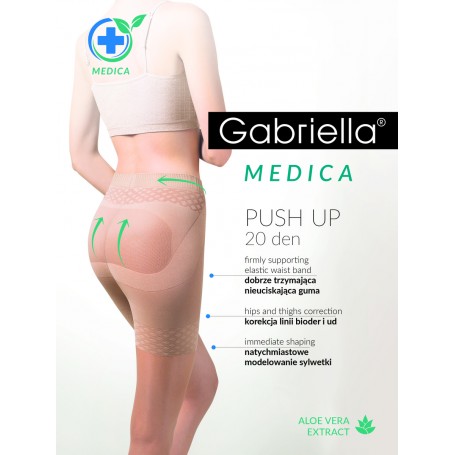 Rajstopy Gabriella Medica Push Up 20 den